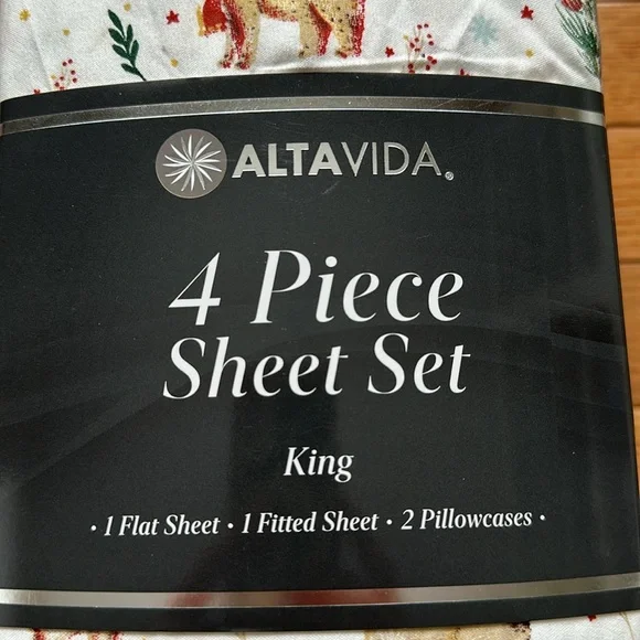 🌲King 4 Piece Sheet Set⭐️ - Picture 3 of 4